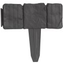 Palisada obrzeże do trawnika imitacja kamienia STONE 2.5m - szara Palisada obrzeże do trawnika imitacja kamienia STONE 2.5m - szara