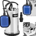Pompa zanurzeniowa zatapialna ogrodowa stalowa 11 m3/h 750 W do 7 m Pompa zanurzeniowa zatapialna ogrodowa stalowa 11 m3/h 750 W do 7 m
