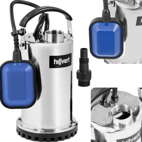 Pompa zanurzeniowa zatapialna ogrodowa stalowa 11 m3/h 750 W do 7 m Pompa zanurzeniowa zatapialna ogrodowa stalowa 11 m3/h 750 W do 7 m