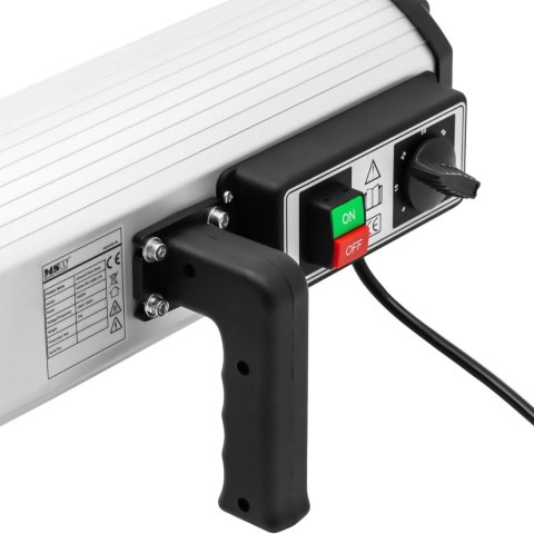 Promiennik podczerwieni warsztatowy lampa lakiernicza do karoserii 30-100C 1000 W Promiennik podczerwieni warsztatowy lampa lakiernicza do karoserii 30-100C 1000 W