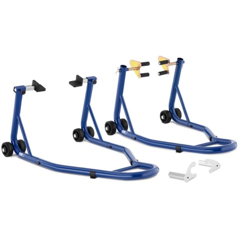 Stojak podnośnik motocyklowy przód tył do 200 kg ZESTAW Stojak podnośnik motocyklowy przód tył do 200 kg ZESTAW