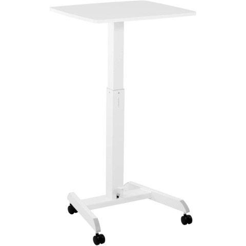 Stolik stojak pod laptopa regulowany na kółkach 60 x 52 cm 760 - 1130 mm Stolik stojak pod laptopa regulowany na kółkach 60 x 52 cm 760 - 1130 mm