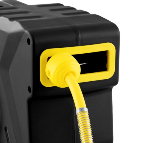 Wąż przewód pneumatyczny ciśnieniowy zwijany na bębnie automatycznym 18 bar 20 m + 3 m Wąż przewód pneumatyczny ciśnieniowy zwijany na bębnie automatycznym 18 bar 20 m + 3 m