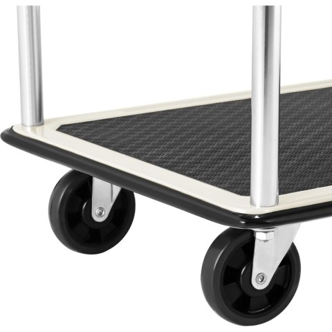 Wózek półkowy transportowy z uchwytami 2 półki do 120 kg 72 x 43 cm Wózek półkowy transportowy z uchwytami 2 półki do 120 kg 72 x 43 cm