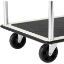 Wózek półkowy transportowy z uchwytami 3 półki do 150 kg 72 x 43 cm Wózek półkowy transportowy z uchwytami 3 półki do 150 kg 72 x 43 cm