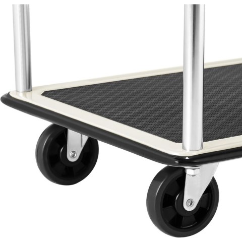 Wózek półkowy transportowy z uchwytami 3 półki do 150 kg 72 x 43 cm Wózek półkowy transportowy z uchwytami 3 półki do 150 kg 72 x 43 cm