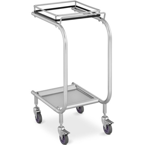 Wózek stojak na worki na śmieci odpady ze stali nierdzewnej Wózek stojak na worki na śmieci odpady ze stali nierdzewnej