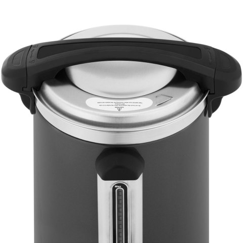 Zaparzacz do kawy herbaty z kranem i tacką ociekową 6 l 950 W szary Zaparzacz do kawy herbaty z kranem i tacką ociekową 6 l 950 W szary