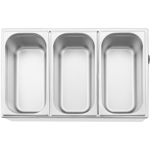 Bemar podgrzewacz elektryczny 3 x GN 1/3 640 W Bemar podgrzewacz elektryczny 3 x GN 1/3 640 W