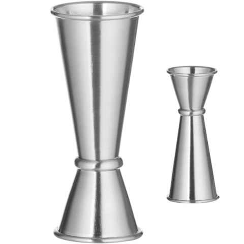Miara barmańska dwustronna do drinków koktajli 25 ml 50 ml Miara barmańska dwustronna do drinków koktajli 25 ml 50 ml