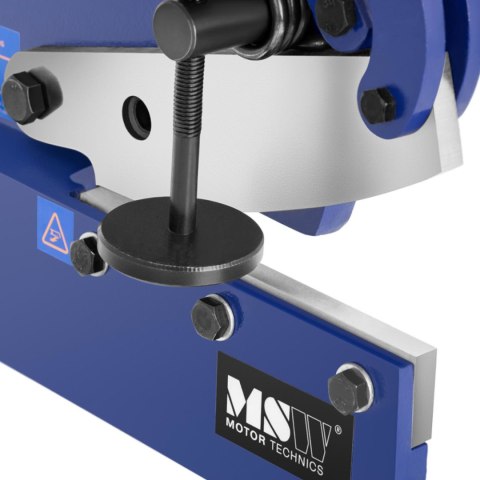 Nożyce gilotynowe gilotyna do blachy i prętów ręczna 6 mm szer. 170 mm Nożyce gilotynowe gilotyna do blachy i prętów ręczna 6 mm szer. 170 mm