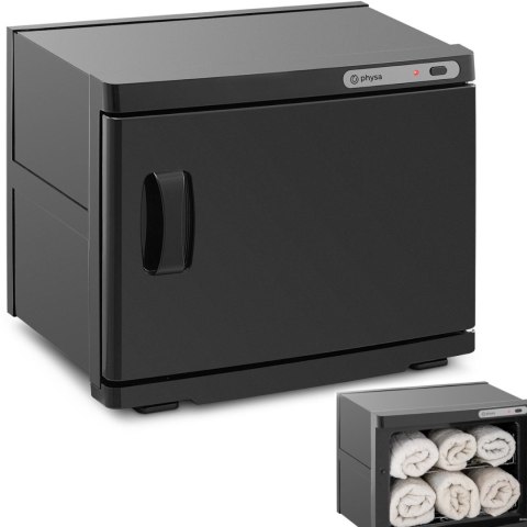 Podgrzewacz do ręczników ze sterylizacją UV 23 l 230 W czarny Podgrzewacz do ręczników ze sterylizacją UV 23 l 230 W czarny