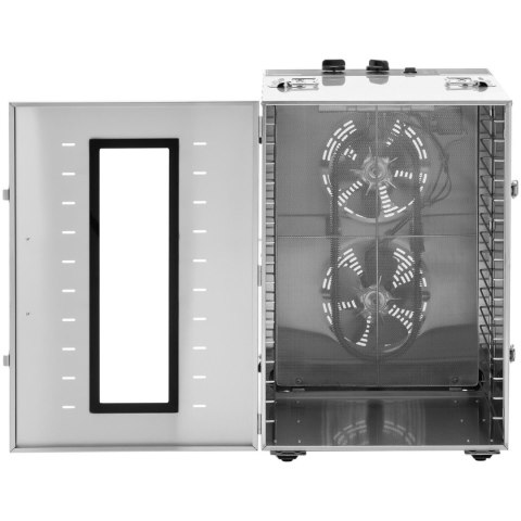 Suszarka do pyłku pszczelego obnóży pyłkowych 16 półek 30-70C 100 l 1431 W Suszarka do pyłku pszczelego obnóży pyłkowych 16 półek 30-70C 100 l 1431 W