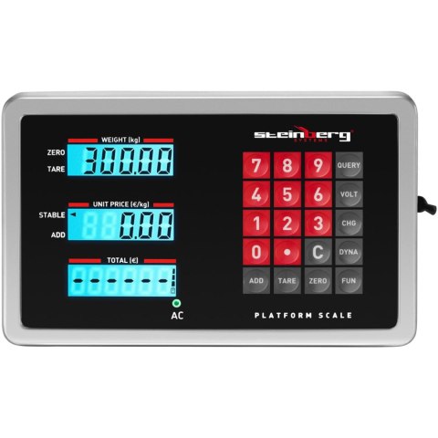 Waga platformowa bezprzewodowa WiFi 300 kg / 0,05 g Waga platformowa bezprzewodowa WiFi 300 kg / 0,05 g