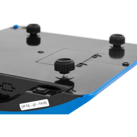 Waga sklepowa kontrolna LCD 34 x 24 cm 40 kg / 2 g niebieska Waga sklepowa kontrolna LCD 34 x 24 cm 40 kg / 2 g niebieska