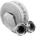 Wąż parciany płaski strażacki do wody ze złączem storz 2'' 52 mm 8-24 bar 20 m Wąż parciany płaski strażacki do wody ze złączem storz 2'' 52 mm 8-24 bar 20 m