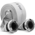 Wąż parciany płaski strażacki do wody ze złączem storz 3'' 76 mm 8-24 bar 20 m Wąż parciany płaski strażacki do wody ze złączem storz 3'' 76 mm 8-24 bar 20 m