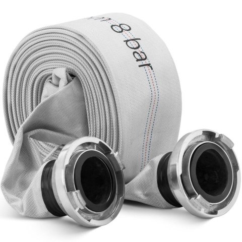 Wąż parciany płaski strażacki do wody ze złączem storz 3'' 76 mm 8-24 bar 20 m Wąż parciany płaski strażacki do wody ze złączem storz 3'' 76 mm 8-24 bar 20 m