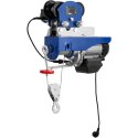 Wciągarka elektryczna z suwnicą linowa 1350 W 12 m 400 kg Wciągarka elektryczna z suwnicą linowa 1350 W 12 m 400 kg