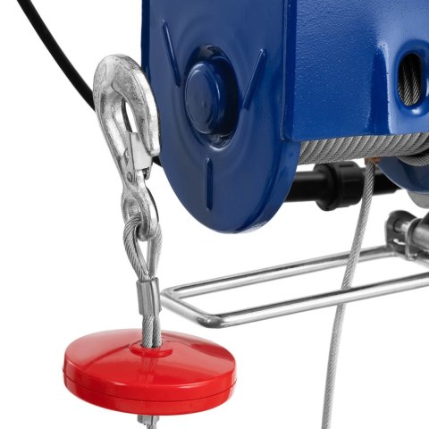 Wciągarka elektryczna z suwnicą linowa 1350 W 12 m 400 kg Wciągarka elektryczna z suwnicą linowa 1350 W 12 m 400 kg