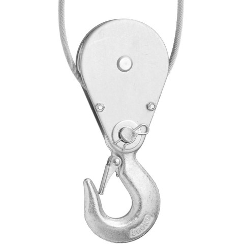 Wciągarka elektryczna z suwnicą linowa 1350 W 12 m 400 kg Wciągarka elektryczna z suwnicą linowa 1350 W 12 m 400 kg