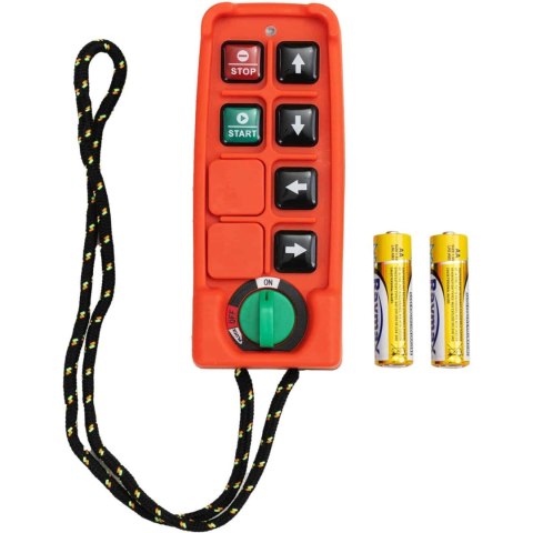 Wciągarka elektryczna z suwnicą linowa 1350 W 12 m 400 kg Wciągarka elektryczna z suwnicą linowa 1350 W 12 m 400 kg