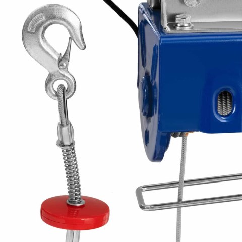 Wciągarka elektryczna z suwnicą linowa 1600 W 12 m 500 kg Wciągarka elektryczna z suwnicą linowa 1600 W 12 m 500 kg