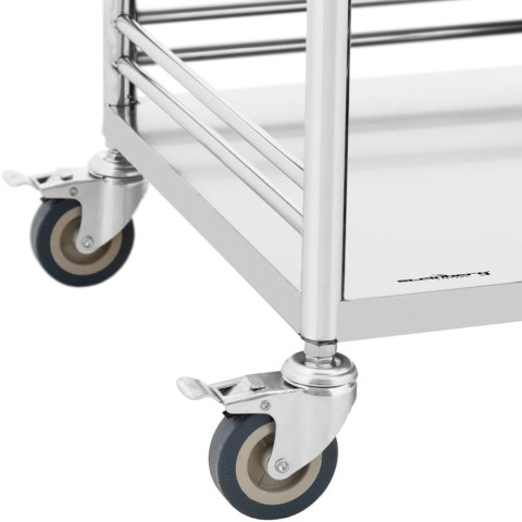 Wózek hotelowy serwisowy na pranie STAL 3 półki pojemnik kosz 88 x 44 x 87 cm Wózek hotelowy serwisowy na pranie STAL 3 półki pojemnik kosz 88 x 44 x 87 cm