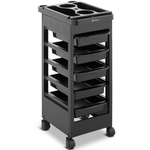 Wózek pomocnik fryzjerski do strzyżenia koloryzacji 5 szuflad półka 495 x 315 mm Wózek pomocnik fryzjerski do strzyżenia koloryzacji 5 szuflad półka 495 x 315 mm