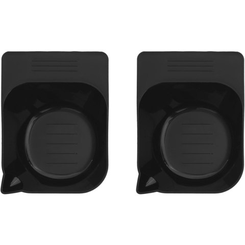 Wózek pomocnik fryzjerski regulowany 400 x 400 mm + 2 miski Wózek pomocnik fryzjerski regulowany 400 x 400 mm + 2 miski