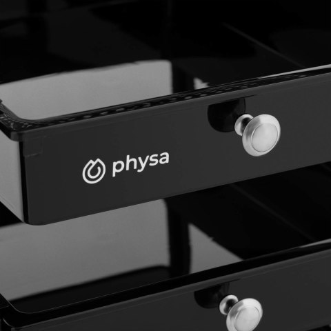 Wózek pomocnik fryzjerski z uchwytem na suszarkę 5 szuflad półka 330 x 320 mm Wózek pomocnik fryzjerski z uchwytem na suszarkę 5 szuflad półka 330 x 320 mm