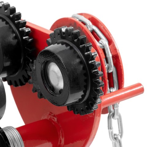 Wózek suwnicowy belkowy ręczny podwieszany z łańcuchem 60-110 mm 1000 kg Wózek suwnicowy belkowy ręczny podwieszany z łańcuchem 60-110 mm 1000 kg