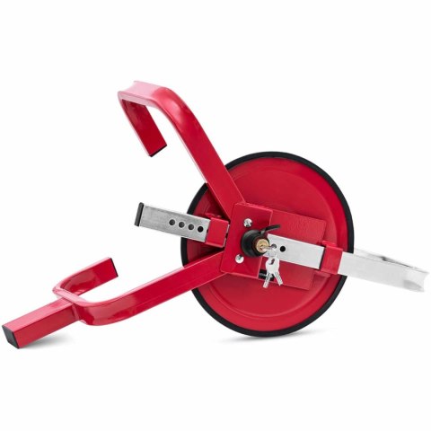 Blokada zabezpieczenie antykradzieżowe na koło uniwersalne okrągłe Blokada zabezpieczenie antykradzieżowe na koło uniwersalne okrągłe