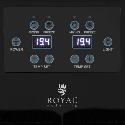 Granitor maszyna do napojów slush sorbetów podwójna 380 W 2 x 3 l Granitor maszyna do napojów slush sorbetów podwójna 380 W 2 x 3 l