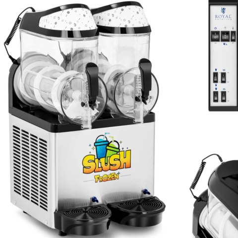 Granitor maszyna do napojów slush sorbetów smoothies podwójna 600 W 2 x 10 l Granitor maszyna do napojów slush sorbetów smoothies podwójna 600 W 2 x 10 l