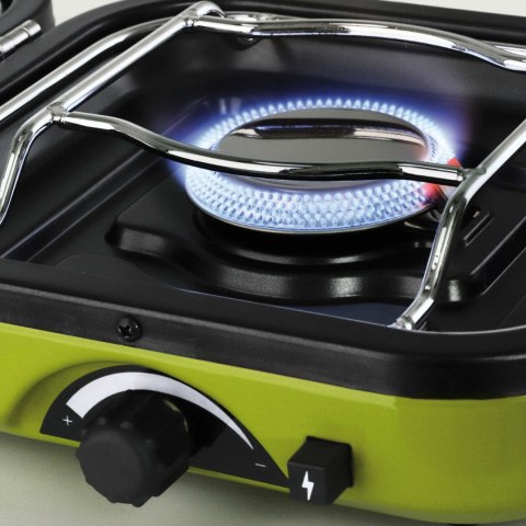 Kuchenka turystyczna na kemping podwójna DUAL COMPACT + GRILL Kuchenka turystyczna na kemping podwójna DUAL COMPACT + GRILL