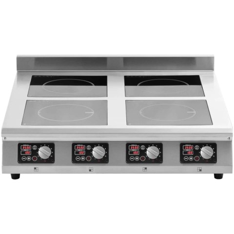 Kuchnia indukcyjna 4 palnikowa nablatowa timer 400 V 4 x 3500 W Kuchnia indukcyjna 4 palnikowa nablatowa timer 400 V 4 x 3500 W