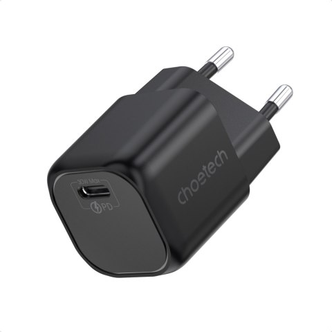 Ładowarka sieciowa GaN USB Typ C PD 30W czarny Ładowarka sieciowa GaN USB Typ C PD 30W czarny