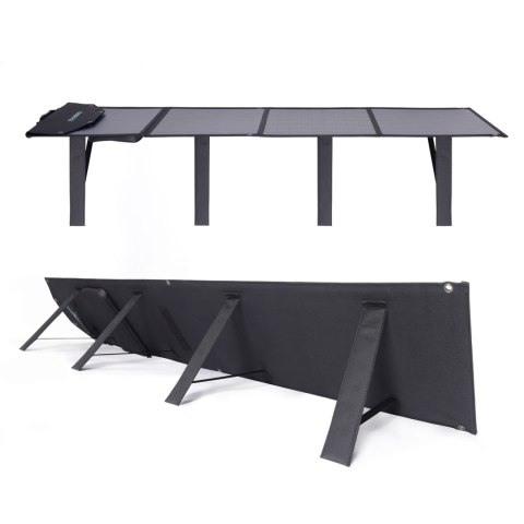 Ładowarka solarna słoneczna 100W składana USB-C 2xUSB PD QC czarna Ładowarka solarna słoneczna 100W składana USB-C 2xUSB PD QC czarna