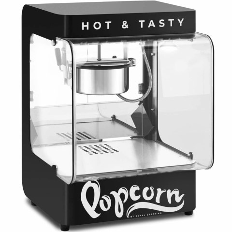 Maszyna urządzenie do prażenia popcornu 4-5 kg/h 1.2 l czarna Maszyna urządzenie do prażenia popcornu 4-5 kg/h 1.2 l czarna