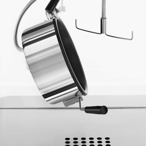 Maszyna urządzenie do prażenia popcornu 4-5 kg/h 1.2 l czarna Maszyna urządzenie do prażenia popcornu 4-5 kg/h 1.2 l czarna