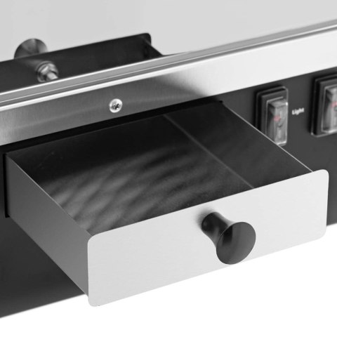 Maszyna urządzenie do prażenia popcornu 4-5 kg/h 1.2 l czarna Maszyna urządzenie do prażenia popcornu 4-5 kg/h 1.2 l czarna