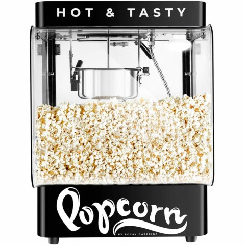 Maszyna urządzenie do prażenia popcornu 4-5 kg/h 1.2 l czarna Maszyna urządzenie do prażenia popcornu 4-5 kg/h 1.2 l czarna