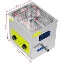 Myjka wanna ultradźwiękowa oczyszczacz 10 l 240 W Myjka wanna ultradźwiękowa oczyszczacz 10 l 240 W
