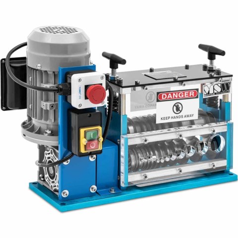 Odizolowywacz korowarka do ściągania izolacji z kabli i przewodów 750 W - 10 wejść Odizolowywacz korowarka do ściągania izolacji z kabli i przewodów 750 W - 10 wejść