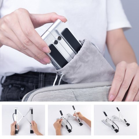 Podstawka stacja do laptopa PD USB-C HDMI 2xUSB-A 1xUSB-C 1xSD 1xTF czarny Podstawka stacja do laptopa PD USB-C HDMI 2xUSB-A 1xUSB-C 1xSD 1xTF czarny