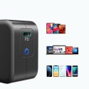 Szybka ładowarka sieciowa GaN USB Typ C 61W 3A PowerDelivery czarny Szybka ładowarka sieciowa GaN USB Typ C 61W 3A PowerDelivery czarny