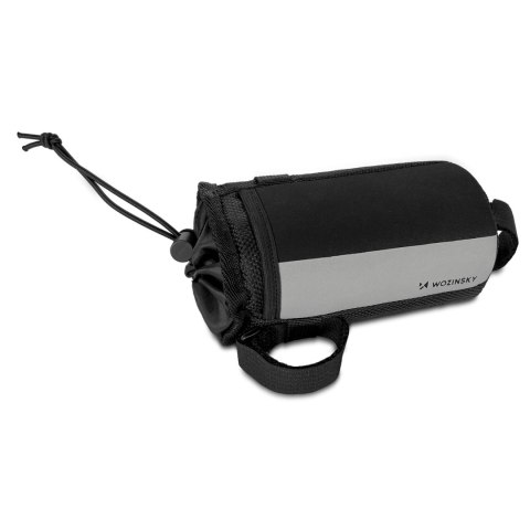 Termiczna torba na bidon na rower lub hulajnogę 1 l czarna Termiczna torba na bidon na rower lub hulajnogę 1 l czarna