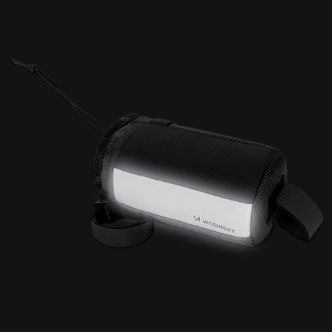 Termiczna torba na bidon na rower lub hulajnogę 1 l czarna Termiczna torba na bidon na rower lub hulajnogę 1 l czarna