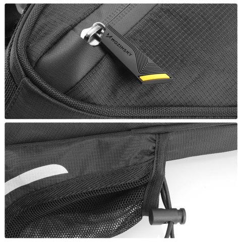 Torba rowerowa pod ramę 1.5l czarna Torba rowerowa pod ramę 1.5l czarna